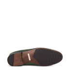 Men's Eye Smart Tassel Leather Loafers PC 14 - Green
