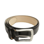 Men's Loake Henry Leather Belts - Black size 36"