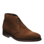 Men's Loake Pimlico Premium Leather Suede Chukka Boots - Brown Suede
