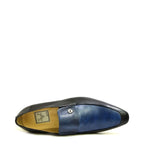 Men's VITELO Smart Leather Slip-On Loafer Shoes M 55 - Navy