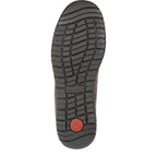 Men's IMAC Twin Gusset Imactex Waterproof Leather Slip On Shoes M227A - Black