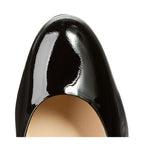 Women's Högl Studio 80 Closed Pump Leather Court Shoes HO 33 - Black Patent 0100
