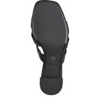 Women's Tamaris 1-27226-42 Vegan Block Heel Mules K 14 - Black