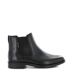 Men's Mephisto Colby Chelsea Leather Boots - Black