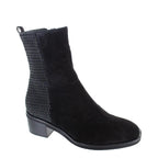 Women's Högl 2-10 4632 Leather Suede Ankle Boots - Black