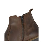 Men's IMAC M326B Imactex Waxy Leather Lightweight Ankle Boots - Brown