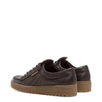 Men's Mephisto Rainbow Lace-Up Leather Shoes - Dark Brown