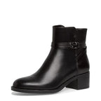 Women's Tamaris 1-25017-41 Leather Ankle Boots K 12 - Black