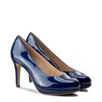 Women's HÖGL Studio 80 Closed Pump Leather Court Shoes HO 33 - Navy 3100