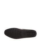 Men's LOAKE Goodwood Leather Moccasin Shoes - Brown