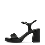 Women's Tamaris 1-28342-44 Flared Heeled Sandals K 21 - Black