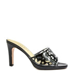 Women's AZUREE Cannes Naouli Cut-Out Design Mules H 100 - Black
