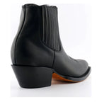 Men's Grinders Maverick Western Cowboy Leather Boots - Black