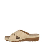 Women's Jo & Joe Sardinia Lightweight Wedge Mule Sandals - Beige