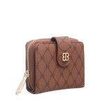 Women's Bessie Small Logo Print Wallets BP1358 - Tan