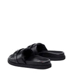 Women's HÖGL 3-100810 Gemma Slide Leather Mule Sandals HO 81 - Black 0100