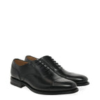 Men's LOAKE 300 BRF Oxford Polished Leather Shoes -Black