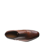 Men's Loake Buckingham Premium Brogue Leather Shoes - Brown