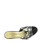 Women's AZUREE Cannes Naouli Cut-Out Design Mules H 100 - Black