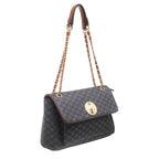 Women's BESSIE Logo Print Cross Body & Shoulder Hand Bags BW4727 - Black