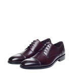 Men's John White Melton Derby Leather Shoes - Brown