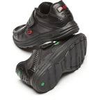 Boy's Kickers Reasan Strap Youth School Shoes - Black