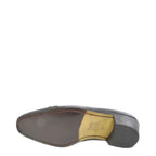 Men's VITELO Plain Leather Cuban Heel Shoes PC 9 - Black