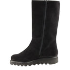 Women's Högl 8-101732 Black Gore-Tex Suede Boots J 9 - Black