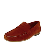 Men's John White Headley Leather Suede Moccasin Shoes - Muskat