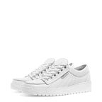 Men's Mephisto Rainbow Lace-Up Leather Shoes - White
