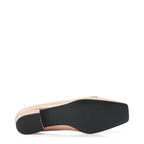 Women's EYE Horse Bit Trim Leather Loafer Shoes G 127- Rose Gold