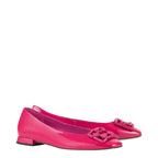 Women's HÖGL Anne 4-101044 Ballet Flat Pump Shoes HO 85 - Pink