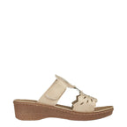 Women's Jo & Joe Gibraltar Lightweight Wedge Mule Sandals - Gold