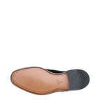 Men's Loake 205B Plain Tie Polished Leather Shoes - Black