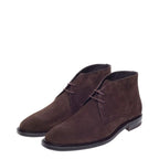Men's John White Westfield Suede Chukka Lace-Up Boots - Brown Suede