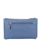 Women's Long & Son Medium Clutch, Wristlet, Shoulder, Cross-Body Bags 23321 - Baby Blue