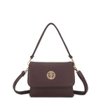 Women's Long & Son Medium Cross Body and Shoulder Bag 23362 - Coffee