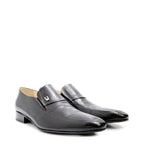 Men's VITELO Smart Leather Slip-On Loafer Shoes M 55 - Black