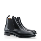 Men's Berwick 1707 Calf Leather Chelsea Boots 303-K1 M 45 - Black Negro