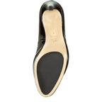 Women's Högl Studio 80 Closed Pump Leather Court Shoes HO 33 - Black Patent 0100