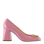 Women's HÖGL 5-107414 Madeleine Patent Leather Pump Shoes HO 87 - Retro pink