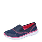 Women's DEK Reef Super Light Twin Elastic Gusset Slip-On Sneakers - Navy