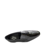 Men's EYE Classic Cuban Heel Slip-On Leather Shoes M 15 - Black