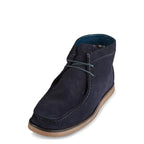Men's Roamers M192CS Two Eyelet Apron Para Style Chukka Boots - Navy Blue