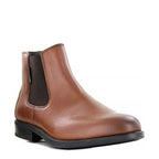 Men's Mephisto Colby Chelsea Leather Boots - Hazelnut