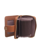 Women's Bessie Small Checkerboard Wallets BP1390 - Olive Green