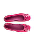 Women's HÖGL Anne 4-101044 Ballet Flat Pump Shoes HO 85 - Pink