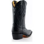Women's Grinders Indiana Western Mid-Calf Leather Cowboy Boots - Black