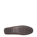 Men's Silver Street London Austin Leather Loafer Shoes - Brown