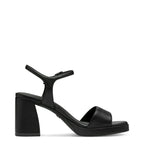 Women's Tamaris 1-28342-44 Flared Heeled Sandals K 21 - Black